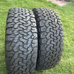 LT285-70-R17” Bfgoodrich All Terrain K02 Tires 