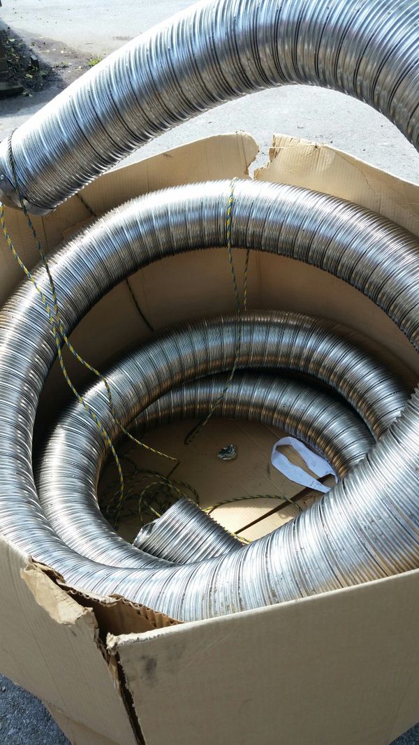 Z Flex Chimney Liner Stainless Steel New for Sale in Pasadena, MD OfferUp