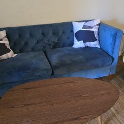 Sofa With Pillows 