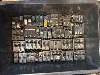 Service panel Breakers