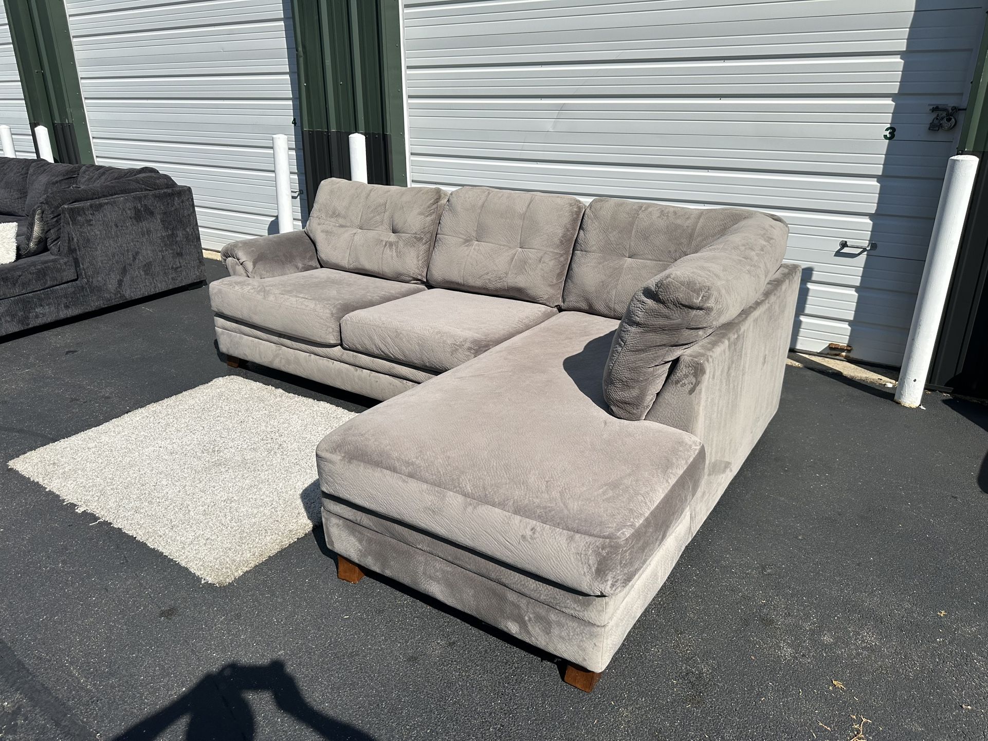 Gray Couch Free Delivery