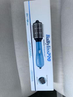 BaBylissPro Nano Titanium Hot Air Brush 2.5