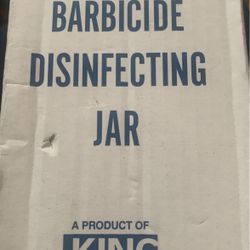 Barbicide disinfecting jar- New