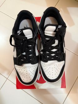 Nike Black White Panda Size 7