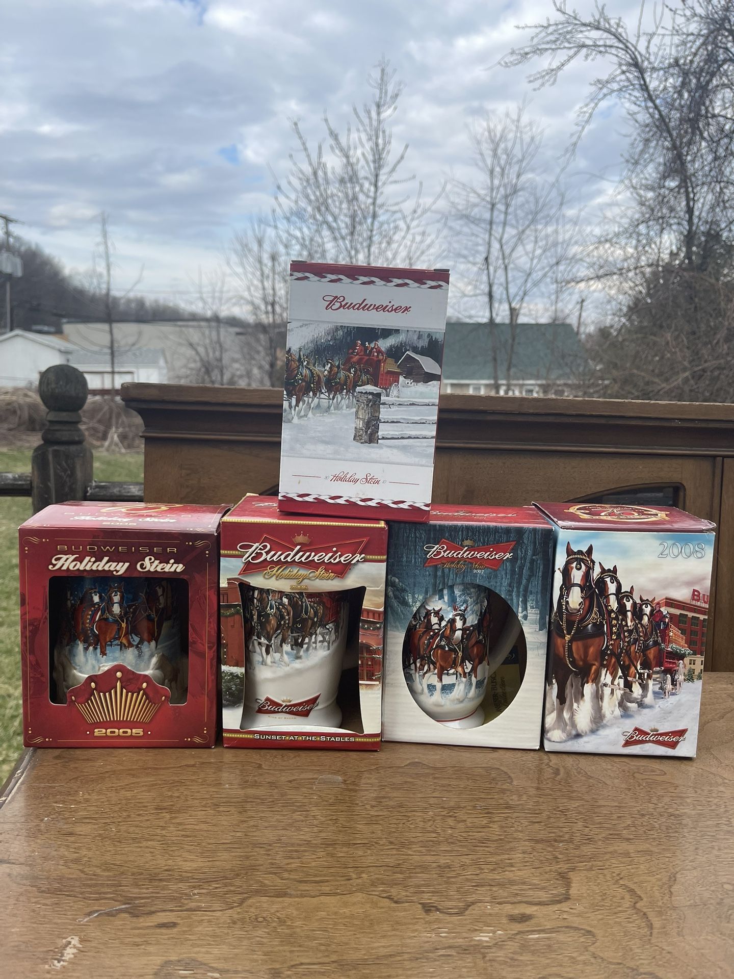 Budweiser Collector Glasses