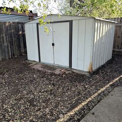 FREE 8’x10’ metal shed