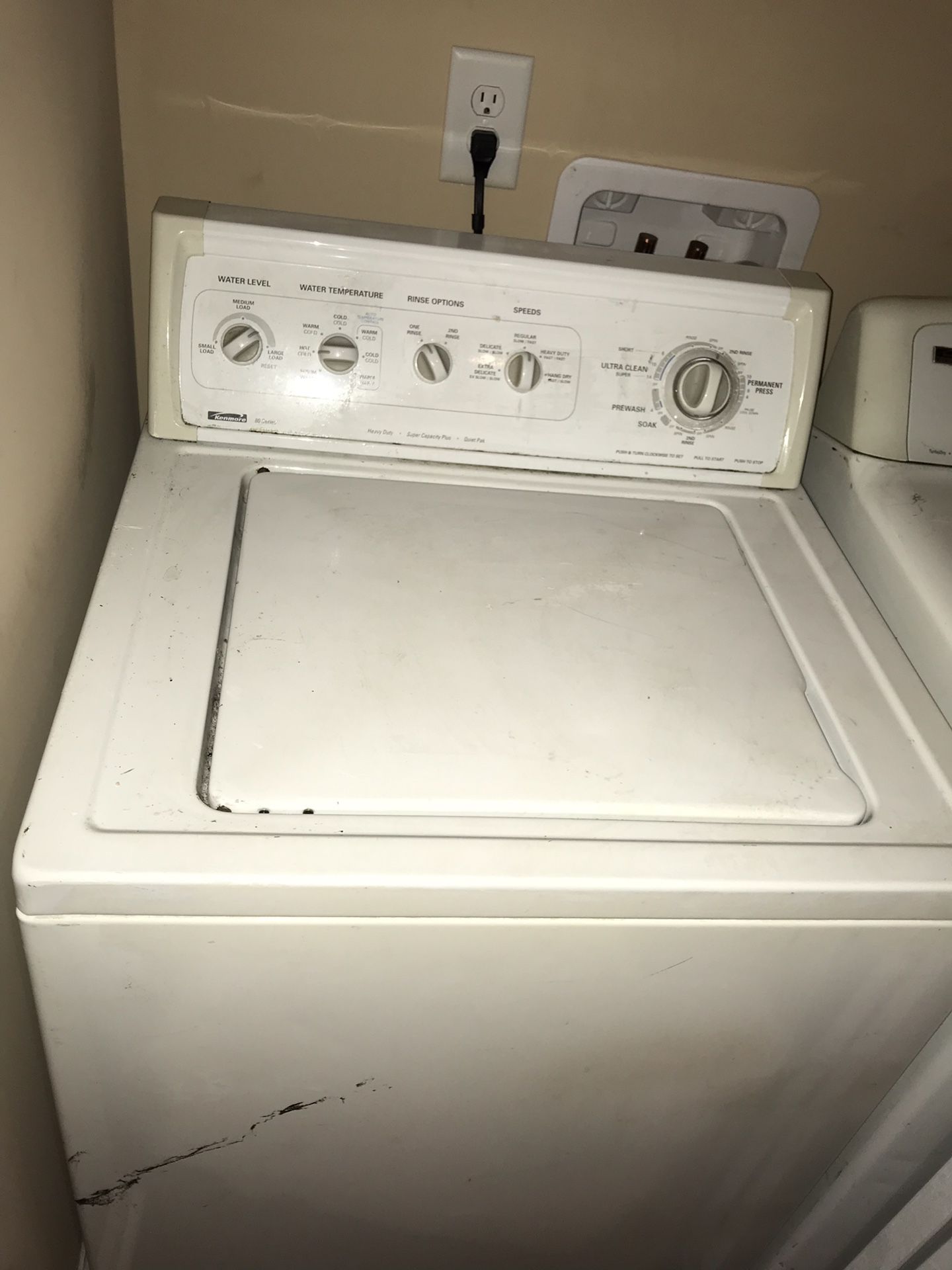 Washer and Dryer combo set