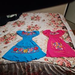 Vestidos Folklorikos Size 6 De Niña
