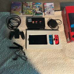 Nintendo Switch W/ 128 Gb Memory Card