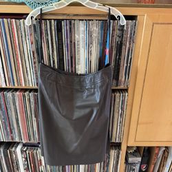 PRICE DROP: NW/OT Linda Allard for ELLEN TRACY Lined, LEATHER petite 12