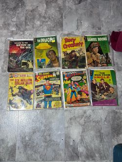 Vintage 70s and newer comics books