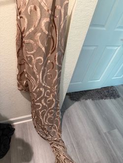 Two curtains size 52 into 104