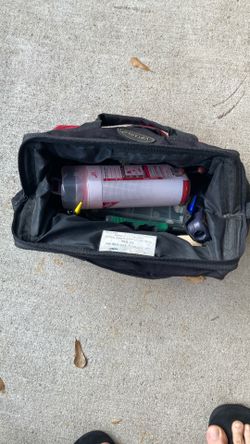 Tool bag with telecom tools