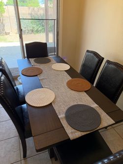 Signature Design by Ashley Extendable Dining Table, Brown, Seats 8