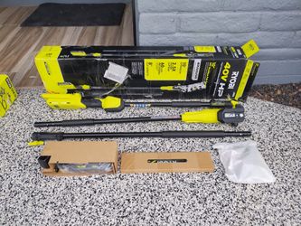 Pole saw Ryobi 40v battery and charger included