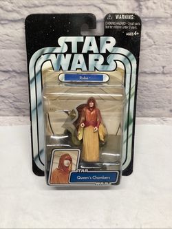 Vintage 2004 STAR WARS Queen's Chambers RABE' Toy Action Figure Hasbro