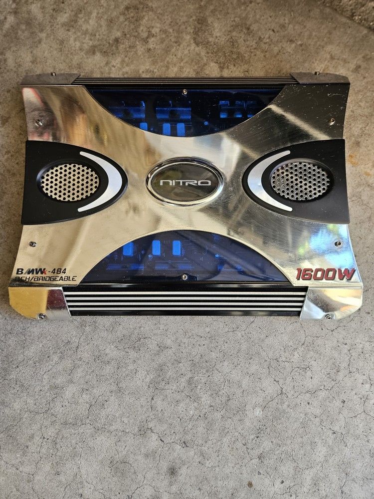 Nitro 1600 W BMW X 484 ( 2ch / Bridgeable AMP)