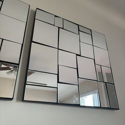 CB2 Abstract Mirrors