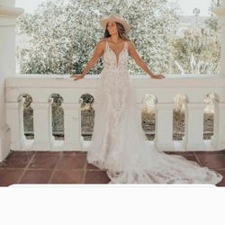 Essence of Australia Bride dress size 8 / Vestido De Novia New / Nuevo 