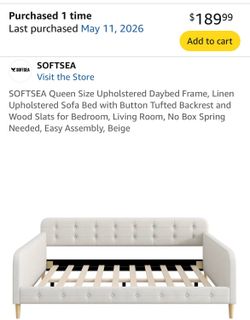 Queen daybed