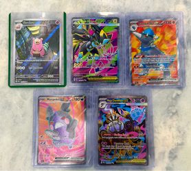 Pokémon Pitch Black 5 Card Secret Rare ex Lot 090 098 099 100 102/084