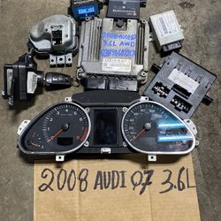 Ecu 2008 Audi Q7 ECU-ECM-PCM Set