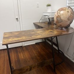 Desk and Office Chair Set