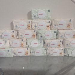 Huggies natural care sensitive fragrance free baby wipes (Price Firm) FCFS