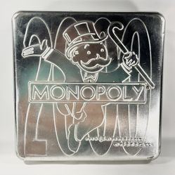 Monopoly 2000 Millennium Edition Collector Tin Parker Brothers Hasbro Complete