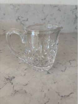 Small glass creamer/gravy pitcher