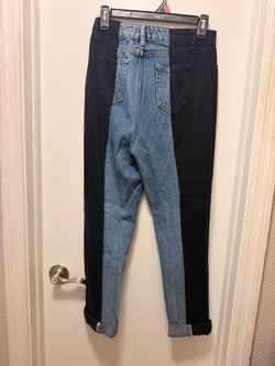 Lee Two-Tone Colorblock Denim Jeans