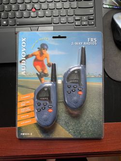 Audiovox 14 channel 2-way radios