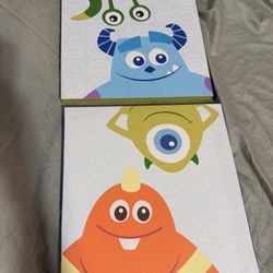 Monster Inc Wall Art