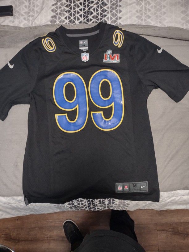  Nike Rams On Field Aaron Donald