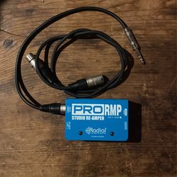 Pro Rmp Studio Re Amper & Cables