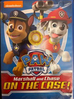Nickelodeon’s PAW PATROL Marshall And CHASE On The CASE! (DVD-2015)