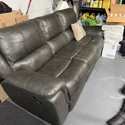 Never Used Leather Couch