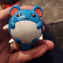 Vintage 2000 Pokemon Kellogg’s Nintendo Marill Battle Top spinner