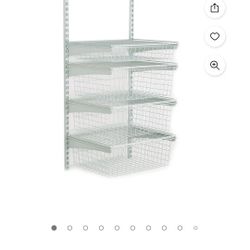 CLOSET MAID Wire Basket Closet System Kit