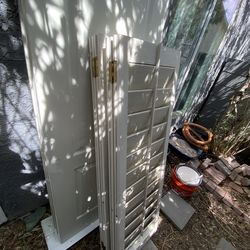 Shutters 17x58 with frame