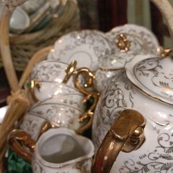 Antique Coffee Set 