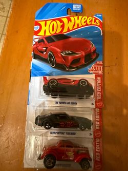 Hot wheels target red edition