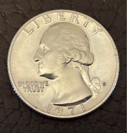 25 cents 1971 S. Coin USA