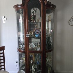 Cherry Curio Cabinet 