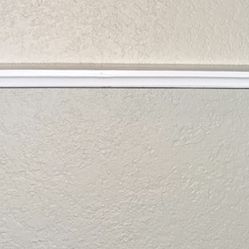 Small White Wood Wall Shelf