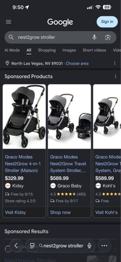 Greco Nest2Change Stroller