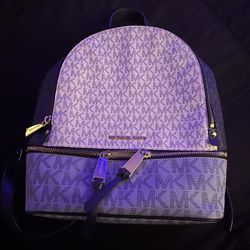 Michal Kors Backpack & Matching Wallet