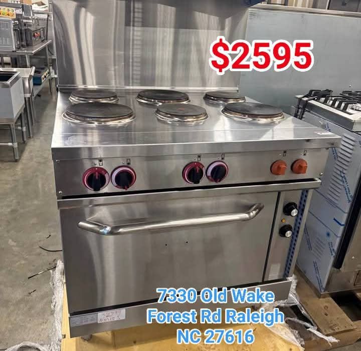 Electric Commercial Stove 