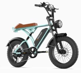 Movcan V60 PRO 1500W Peak Electric Bike - 60V 18Ah Removable Battery, 33 MPH & 80‑Mile Range, Full Suspension, Dual Hydraulic Brakes E-Mountain Bike,