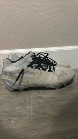 Under Armour suede football cleats